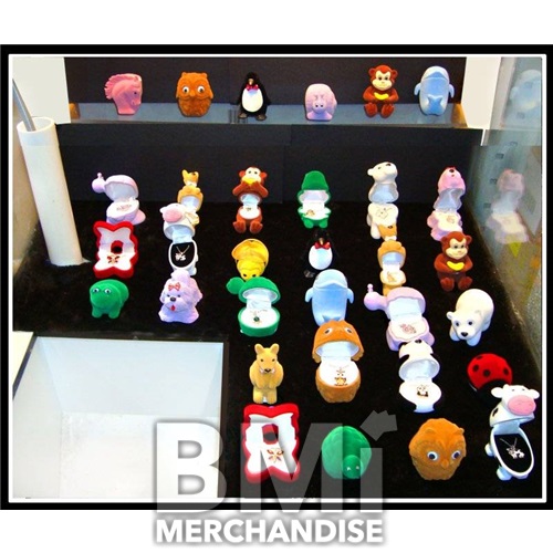 ANIMAL JEWELRY BOX W/PENDANT TREASURE CRANE KIT - 48 PC